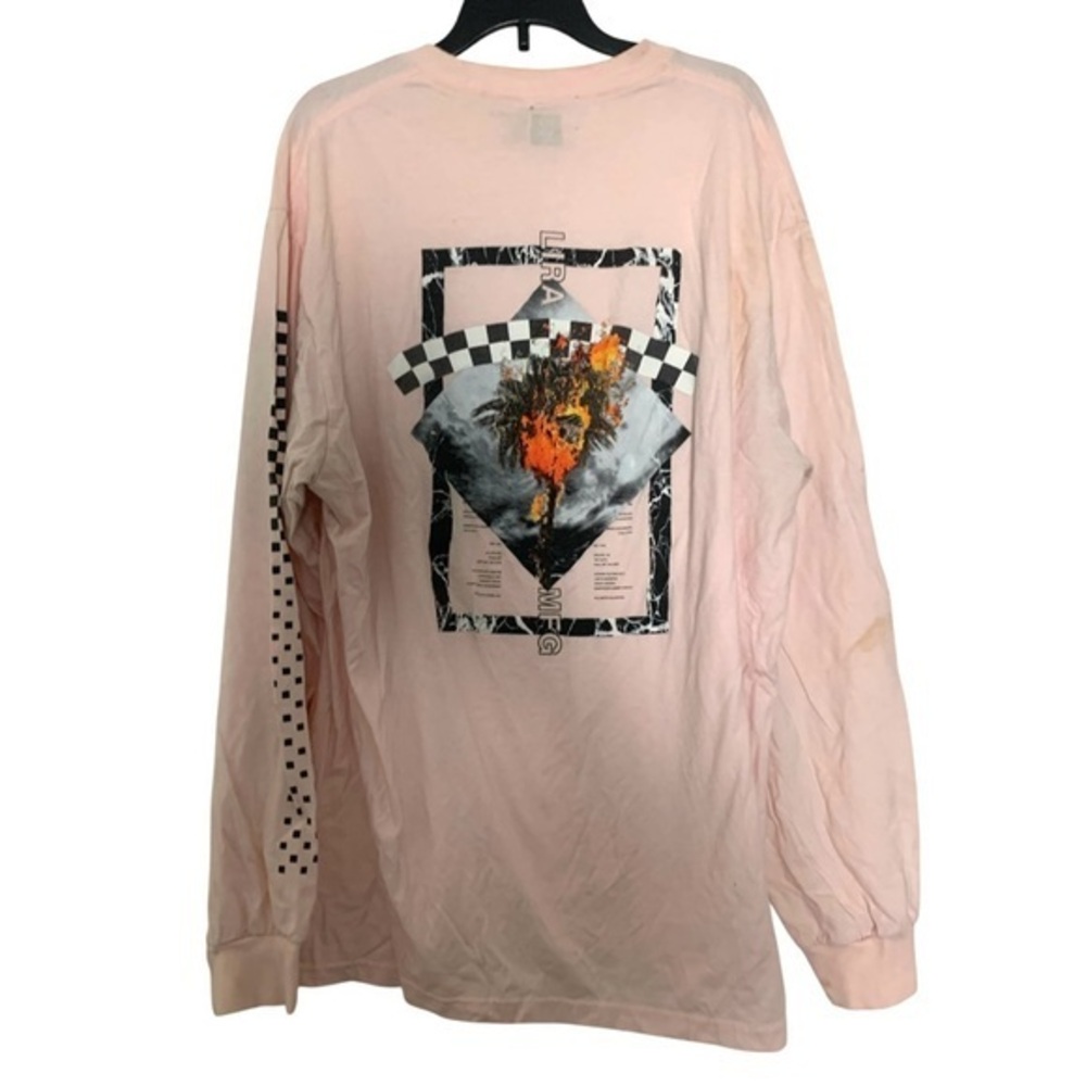 HRX Light Pink Crew Neck Tee Long Sleeve
